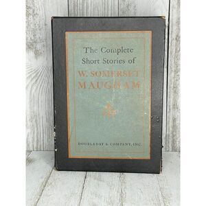 The Complete Short Stories Of W. Somerset Maugham 2 Hardcover Book Box Set 1934